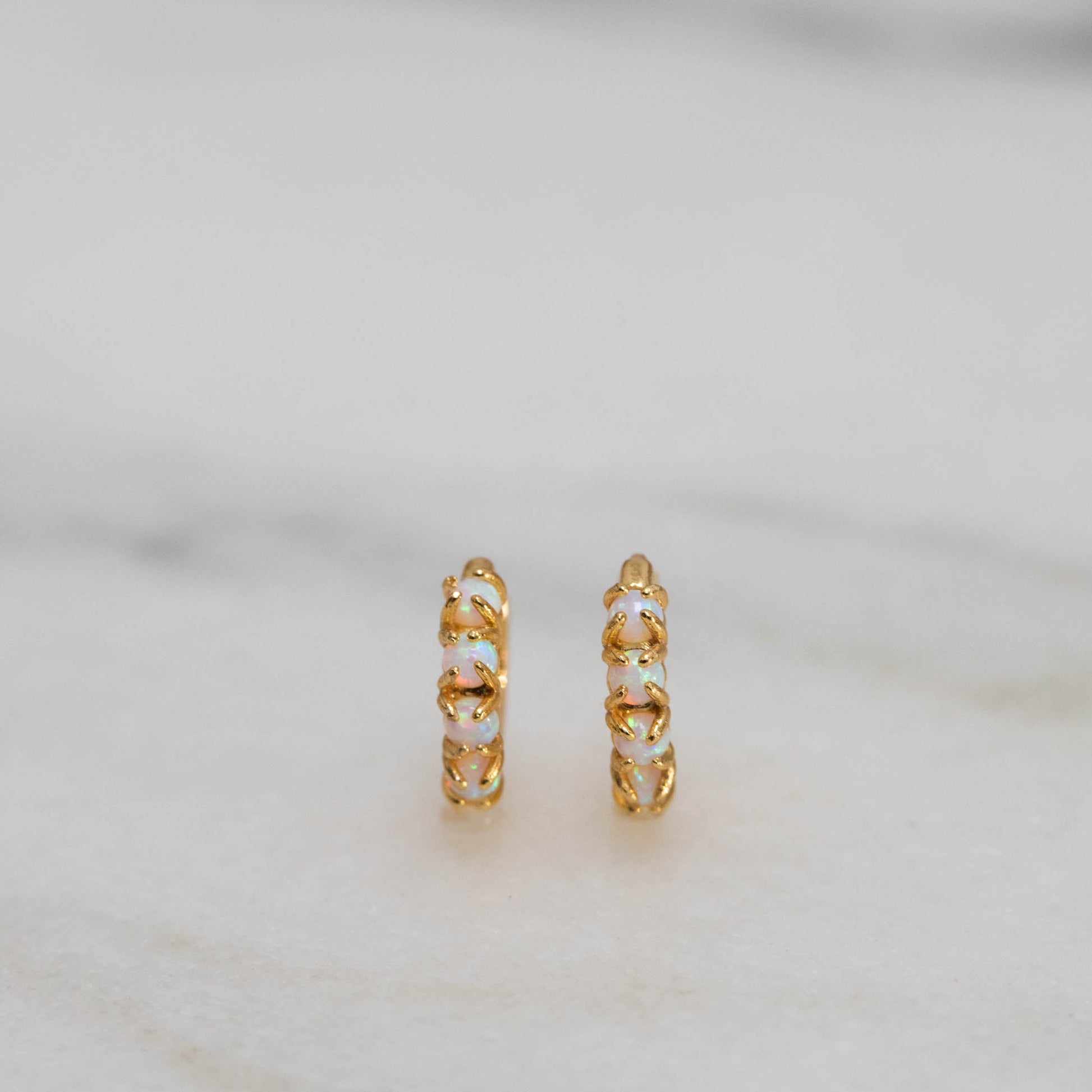 Mini Opal Huggies