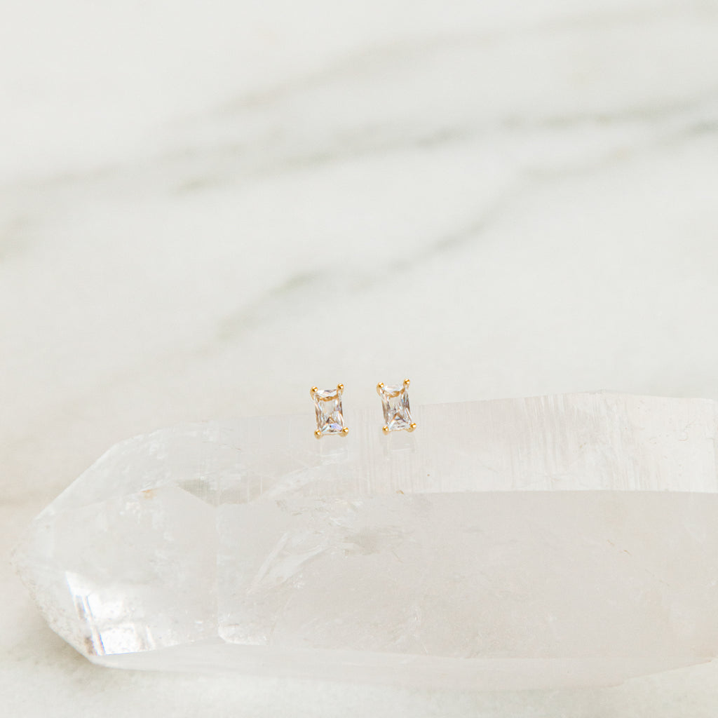 Baguette Studs