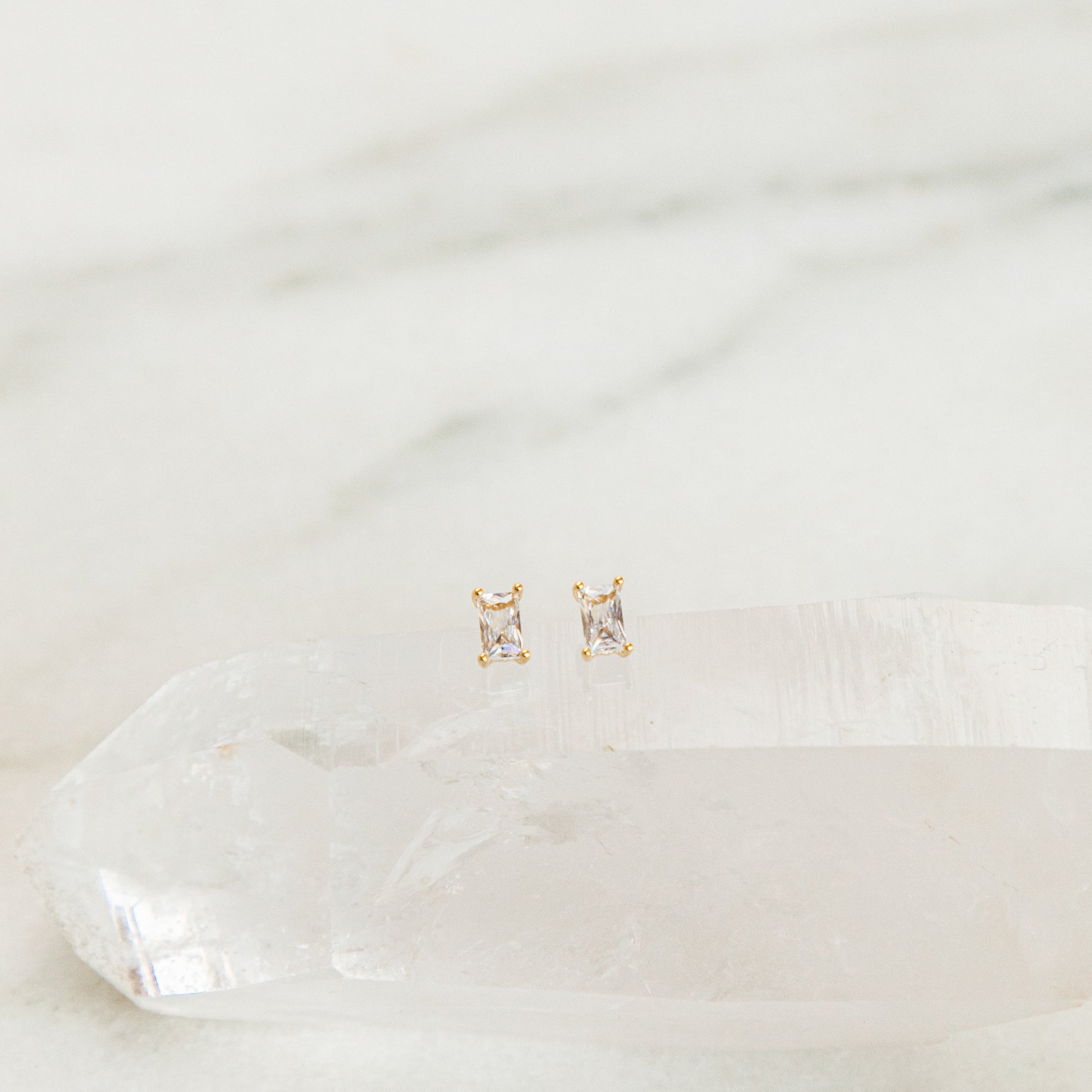 Baguette Studs