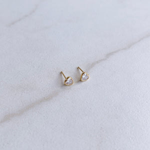 Heart Studs