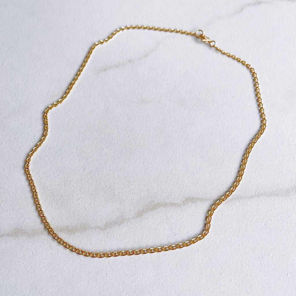 Flat Mariners Chain Necklace