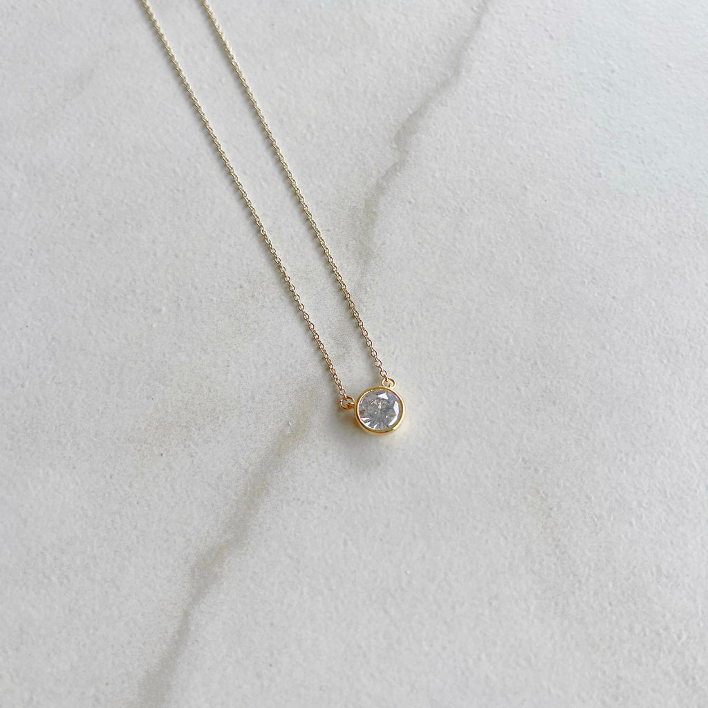 Brilliant CZ Necklace