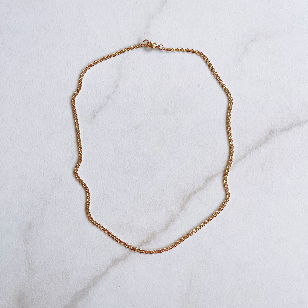 Flat Mariners Chain Necklace