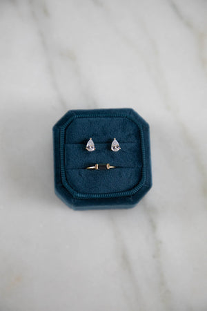 Teardrop Studs