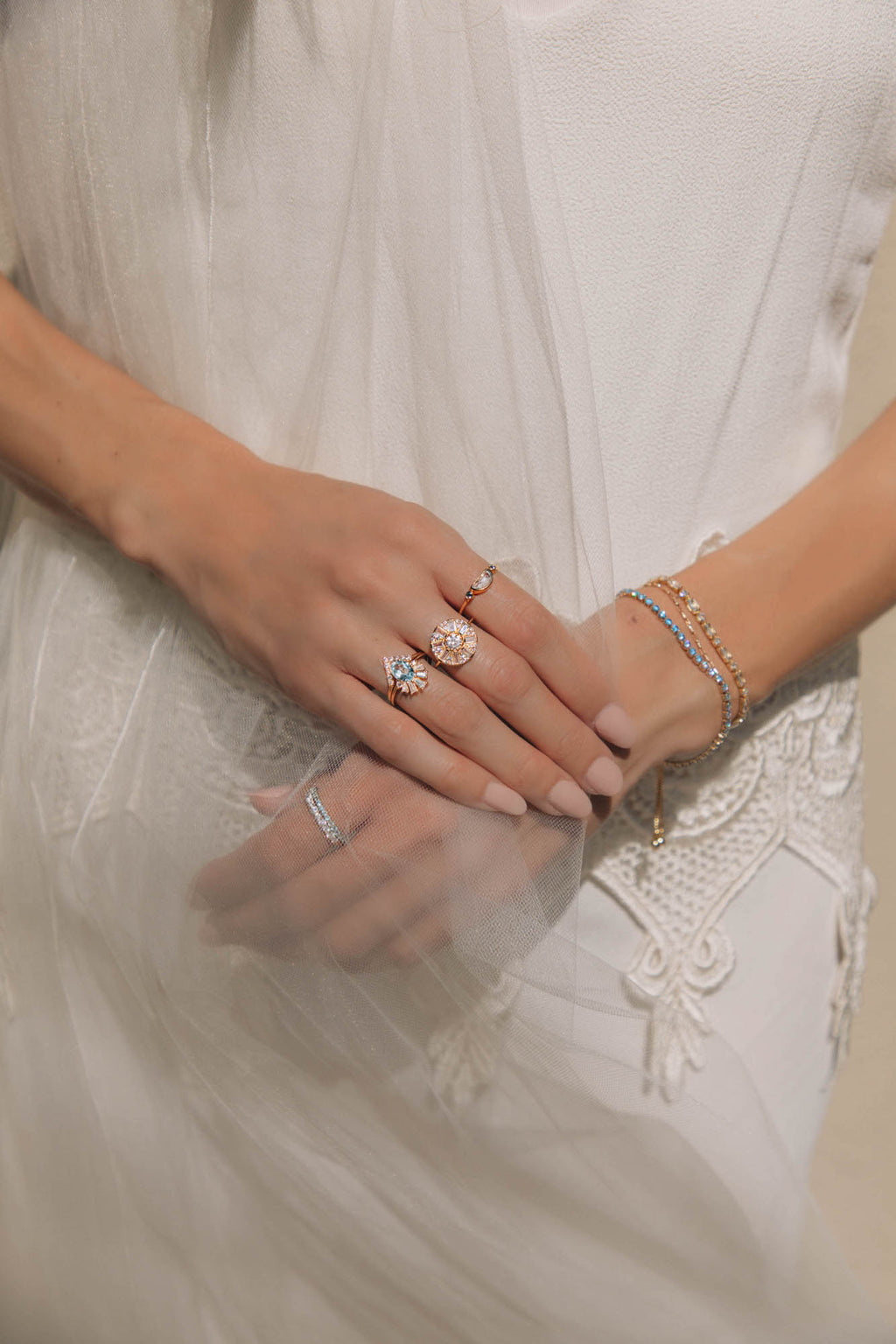 Stevie Blue Topaz Ring (4 left)