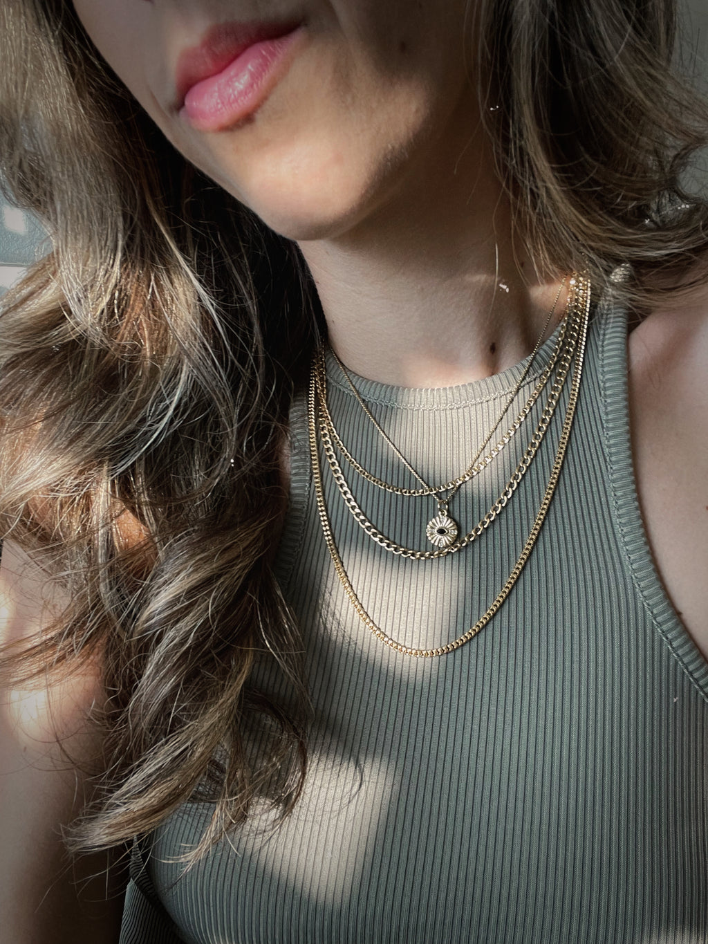 Flat Mariners Chain Necklace