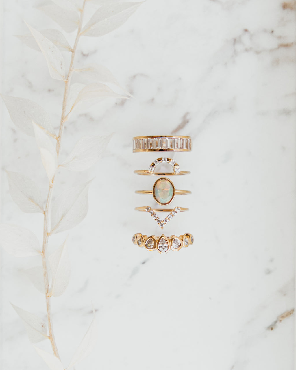 Flynn V Stacking Ring