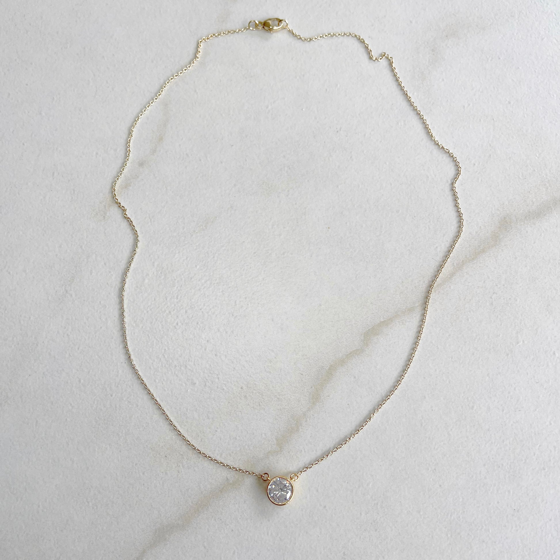 Brilliant CZ Necklace