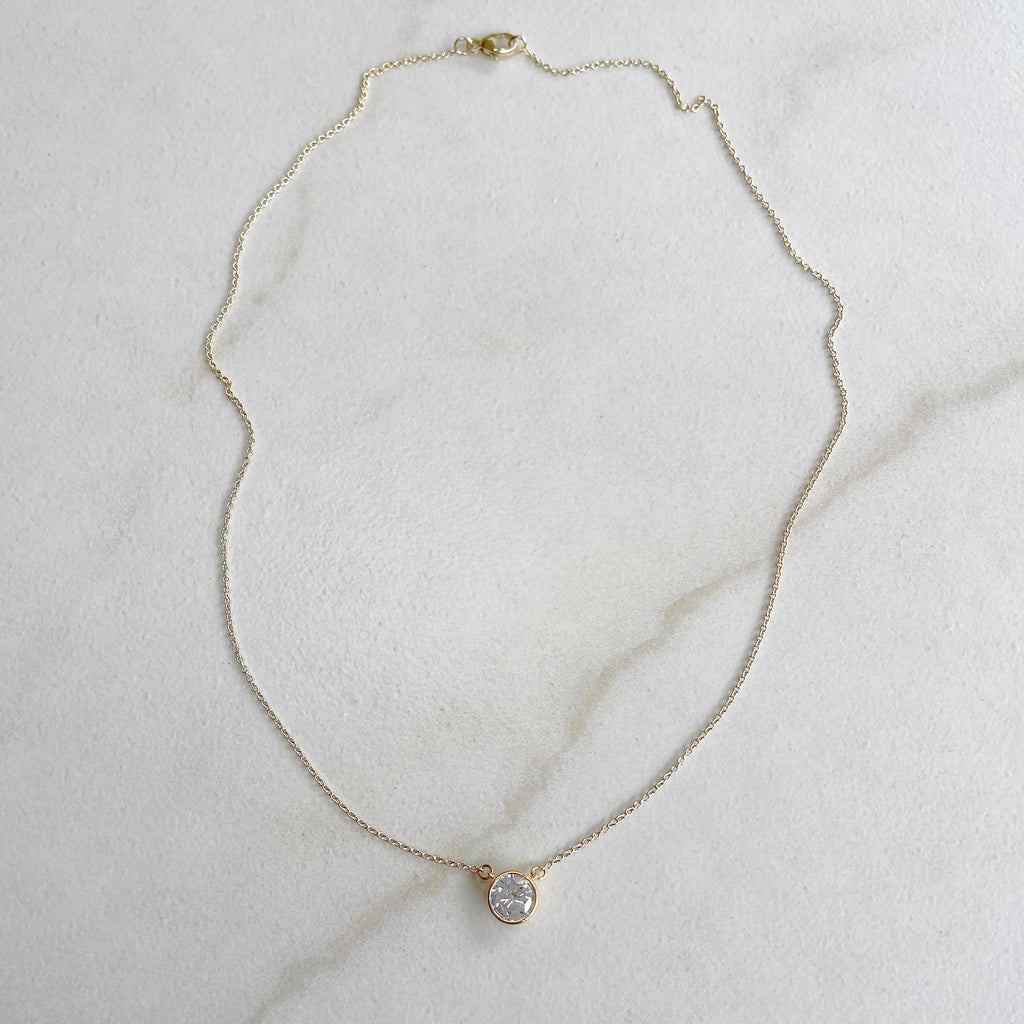 Brilliant CZ Necklace