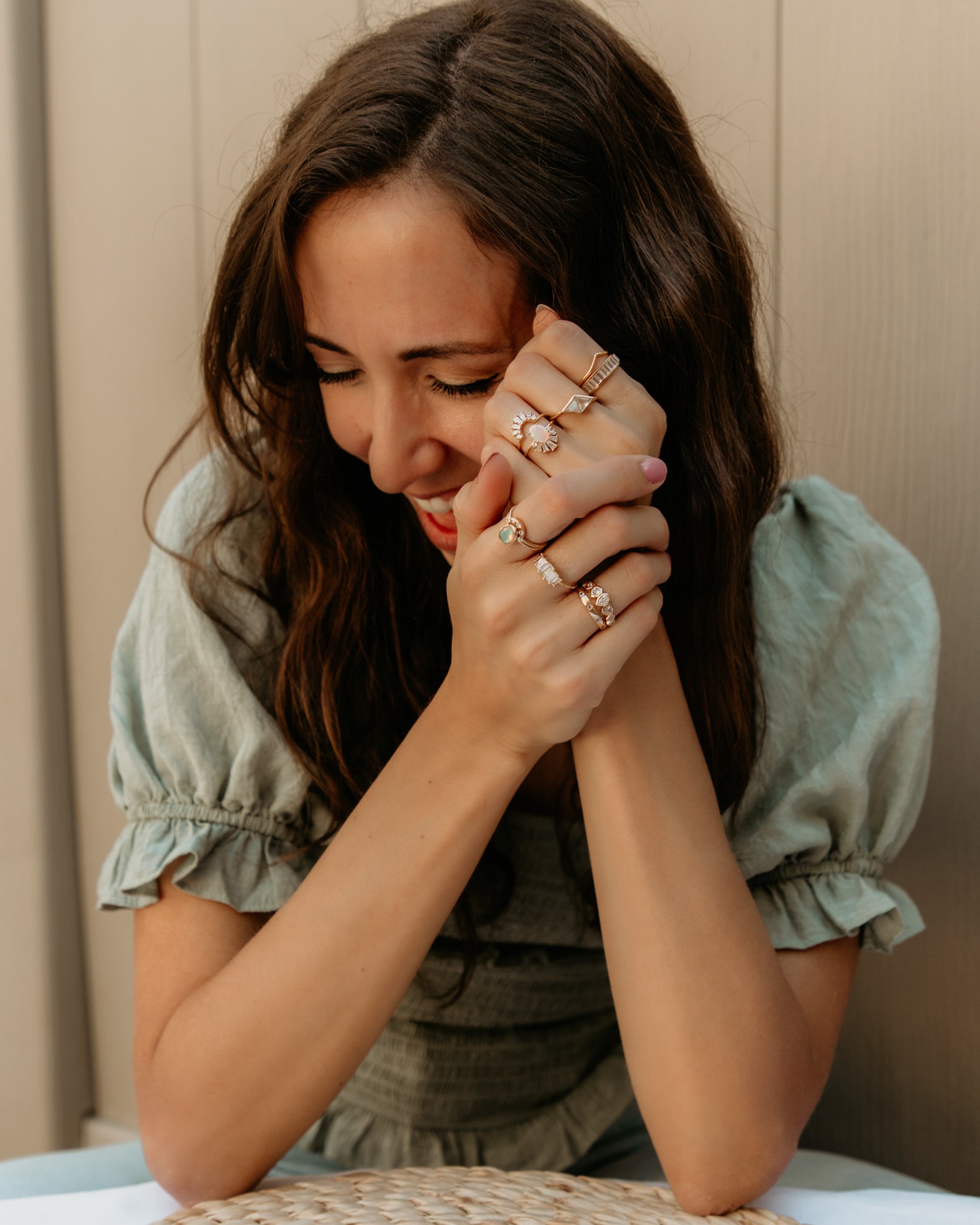 Elena Baguette Ring