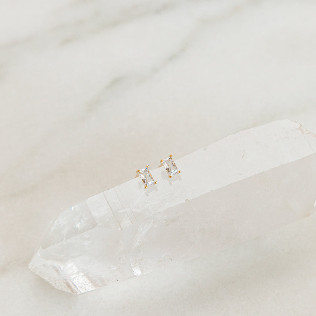 Baguette Studs