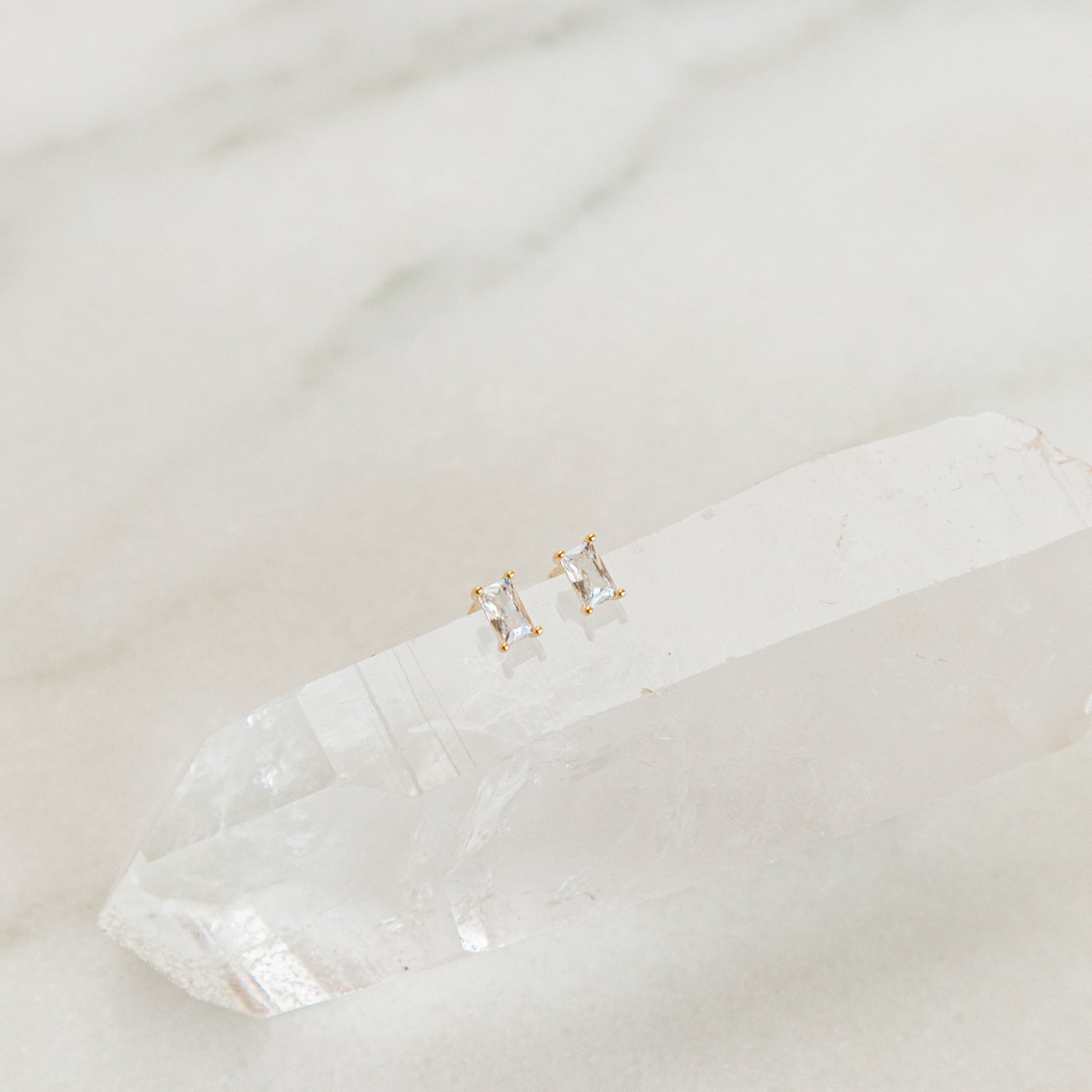Baguette Studs