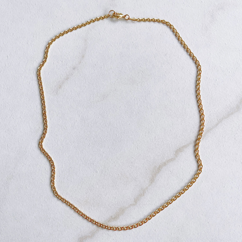 Flat Mariners Chain Necklace