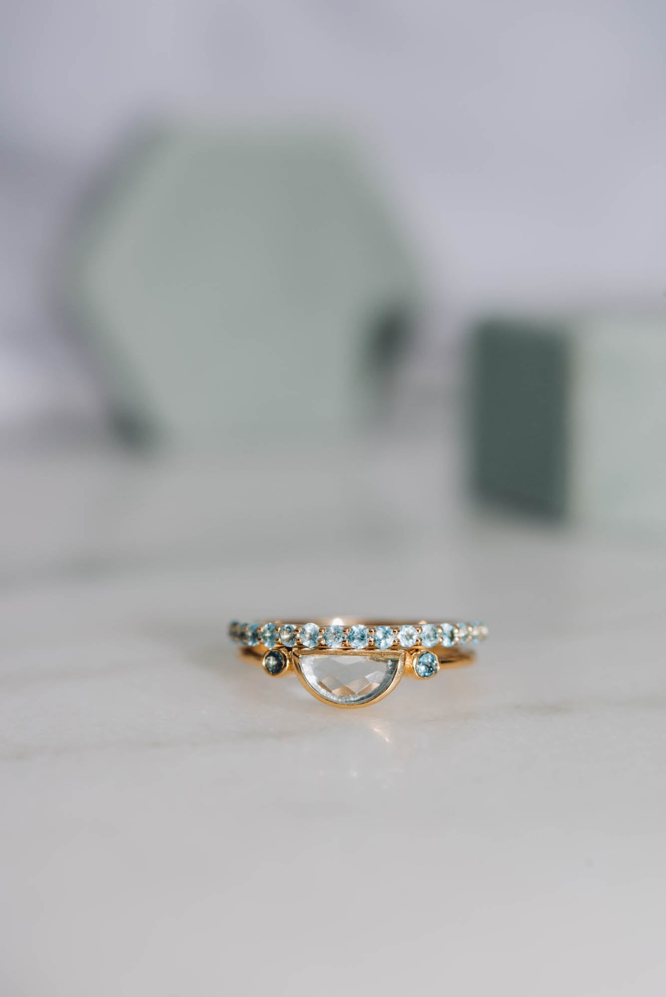 Liv Blue Topaz Ring