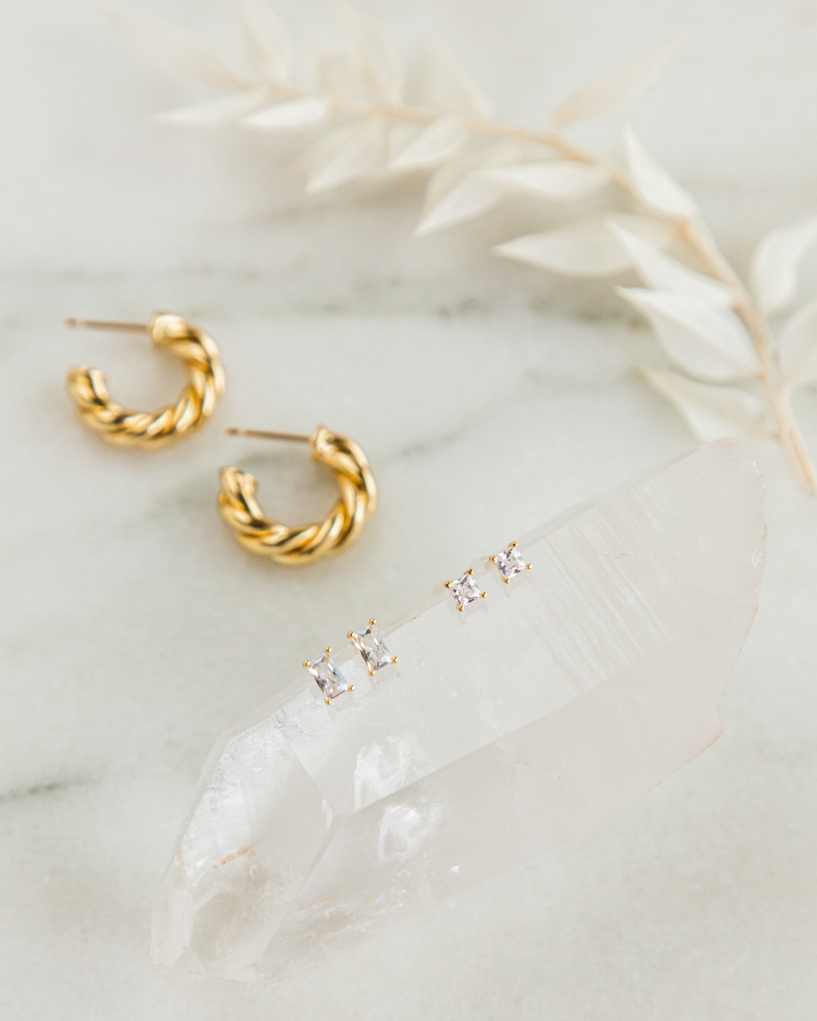 Baguette Studs