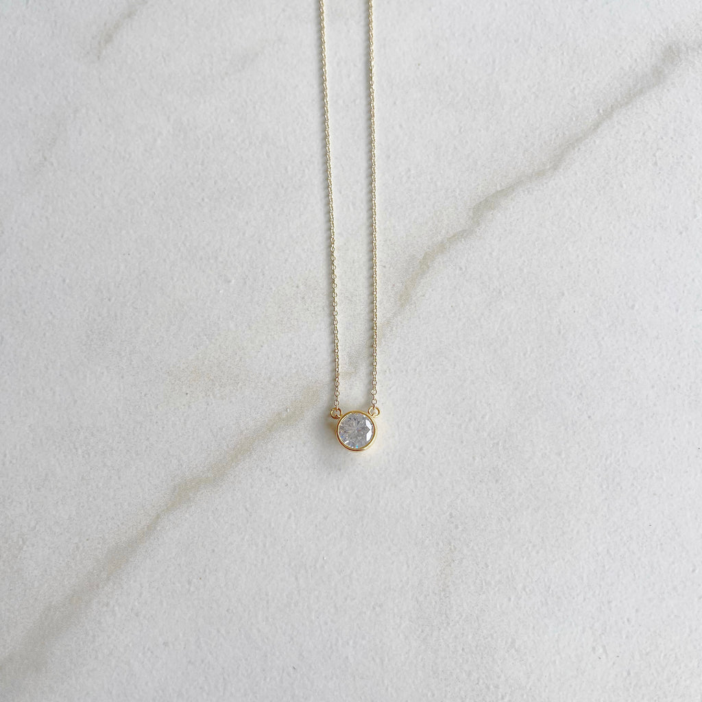 Brilliant CZ Necklace