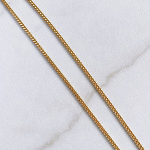 Mini Curb Chain Necklace