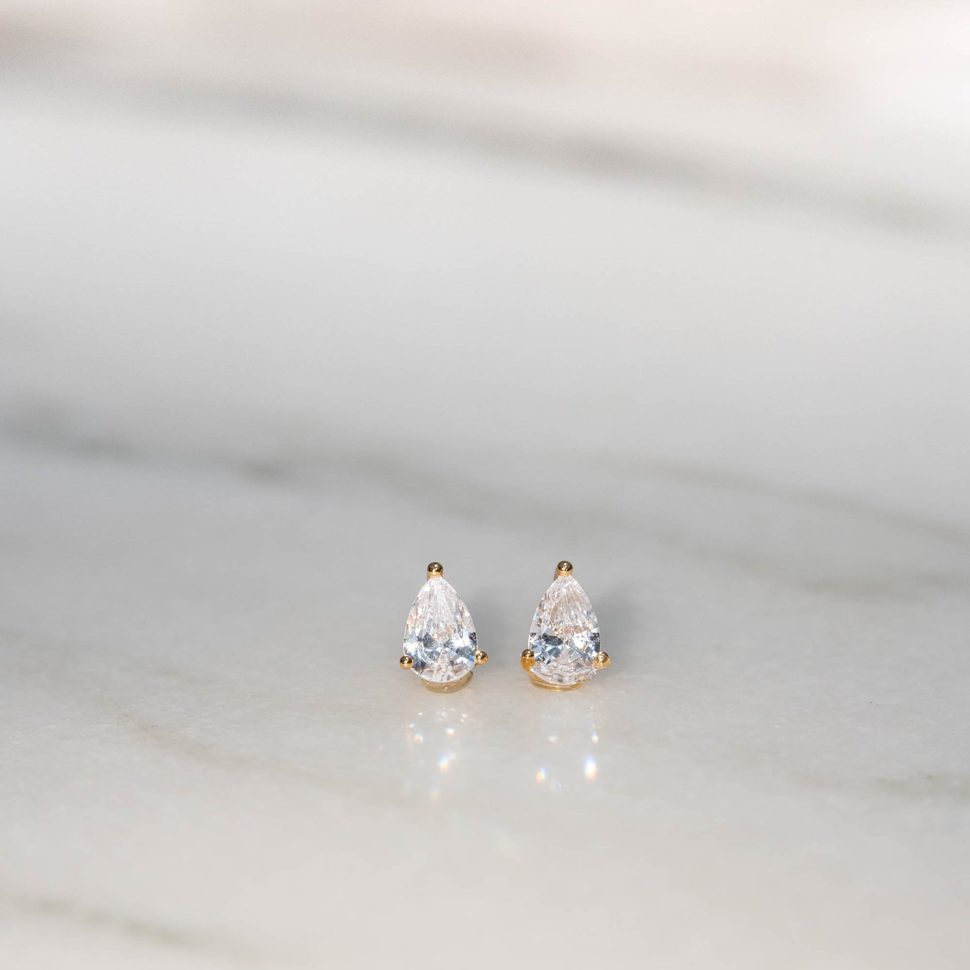 Teardrop Studs