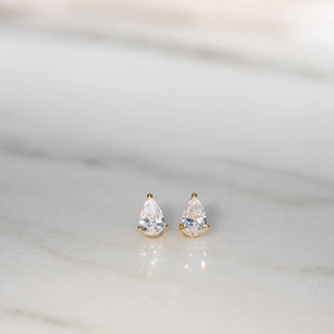 Teardrop Studs