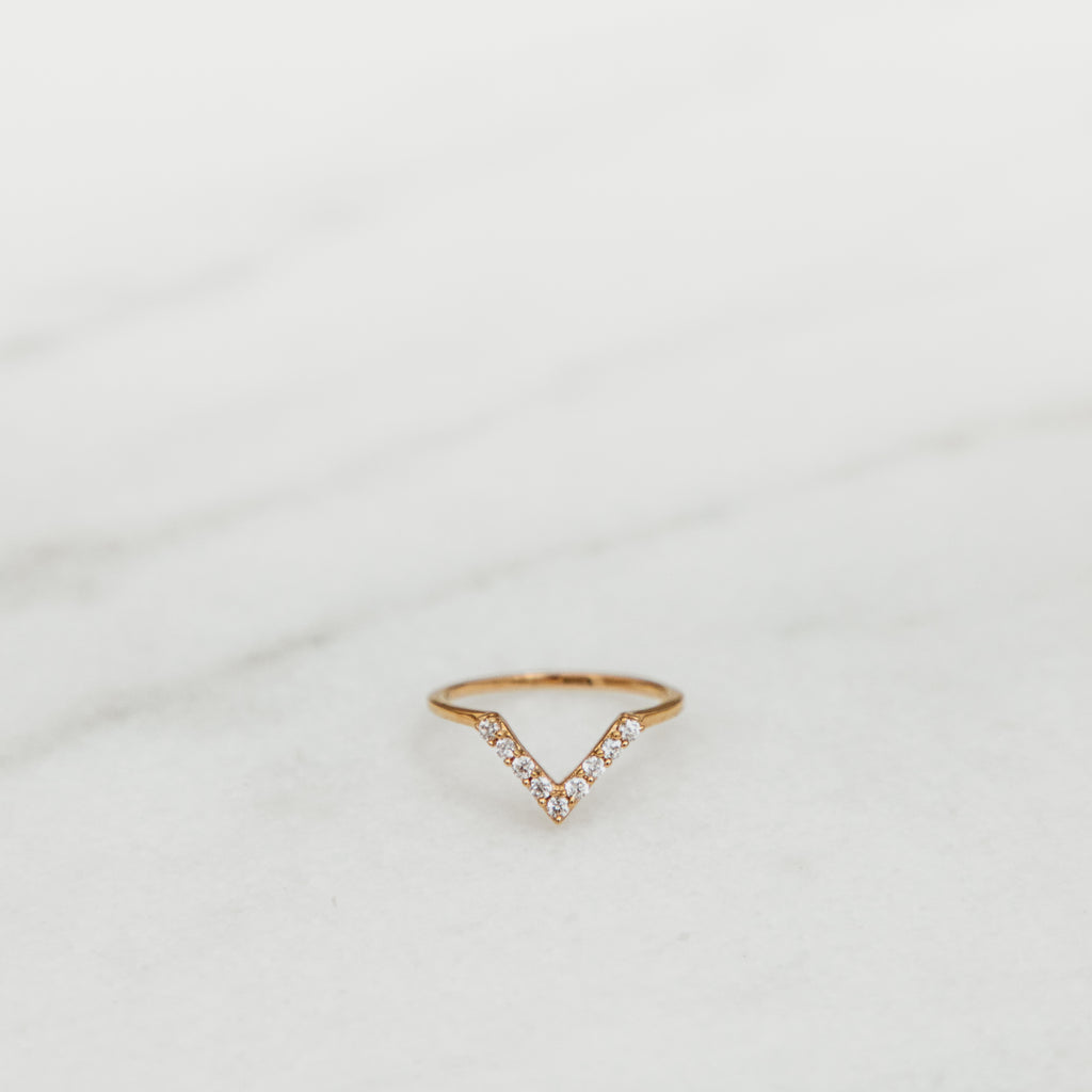 Flynn V Stacking Ring