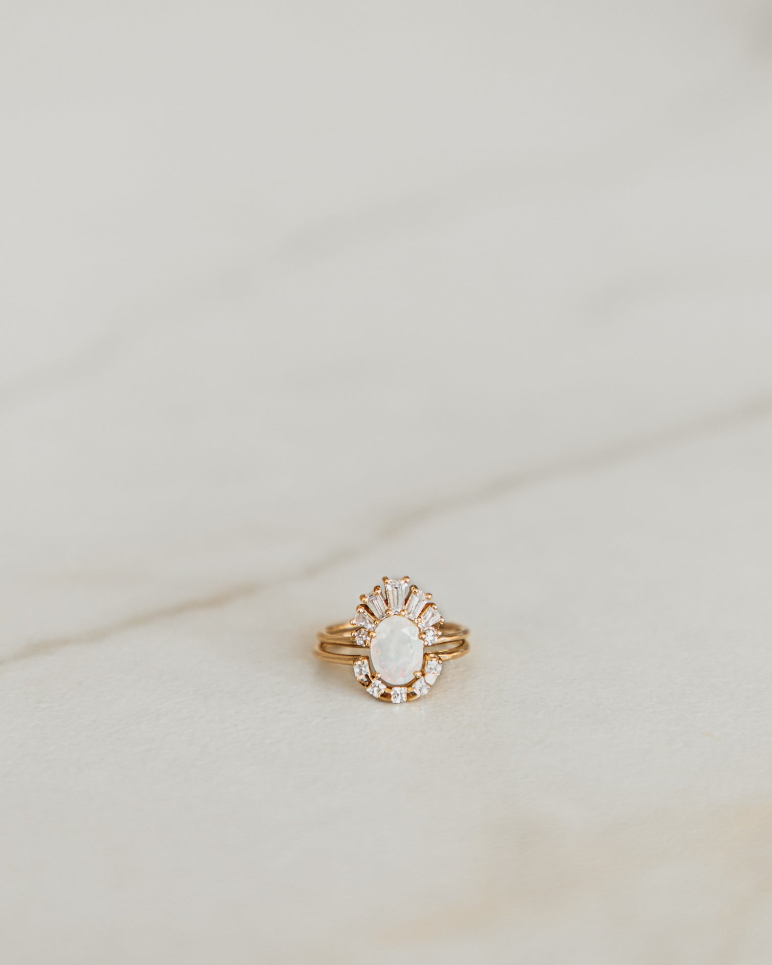 opal ring, opal stacking ring, stevie ring